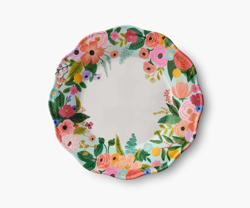 Rifle Paper Co - Garden Party Melamine Dinner Plates - Findlay Rowe Designs