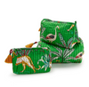 Handblock Printed Pouches - Green - Findlay Rowe Designs