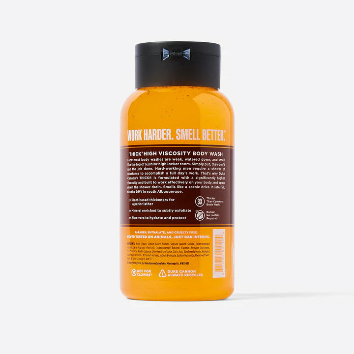 Duke Cannon -  THICK High Viscosity Body Wash - Sawtooth - Findlay Rowe Designs