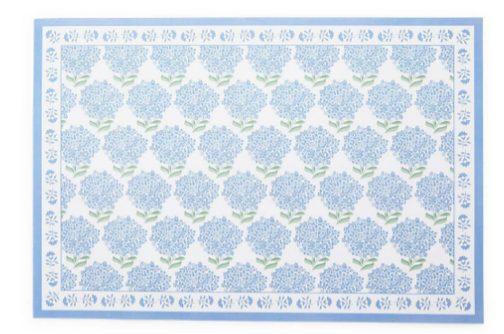 Hydrangea 40 Pc Paper Placemat Book - Findlay Rowe Designs