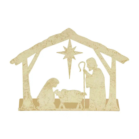 GOLD TIN NATIVITY - Findlay Rowe Designs