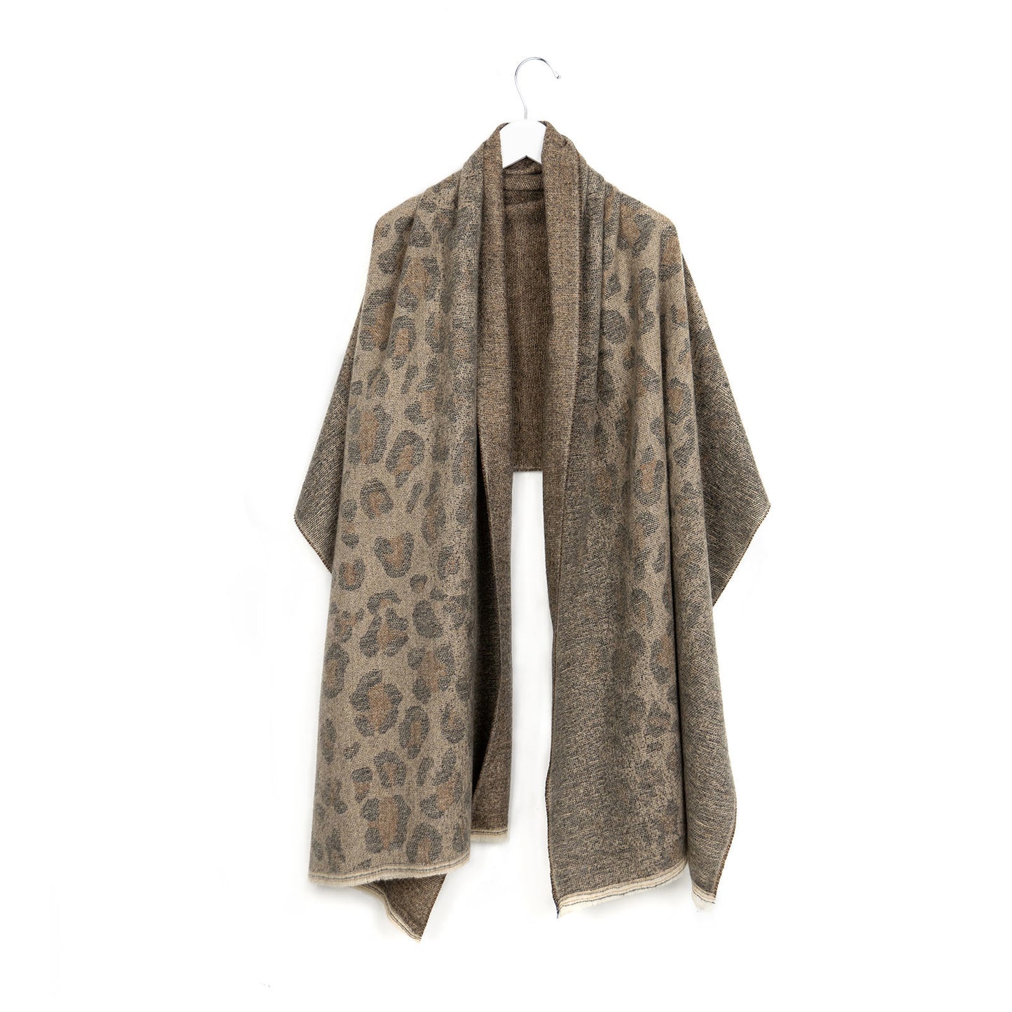 Jack & Missy - Soho Blanket Scarf - Tan Cheetah - Findlay Rowe Designs