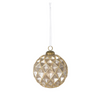 Ornament - Pearl Encrusted Champagne - Findlay Rowe Designs