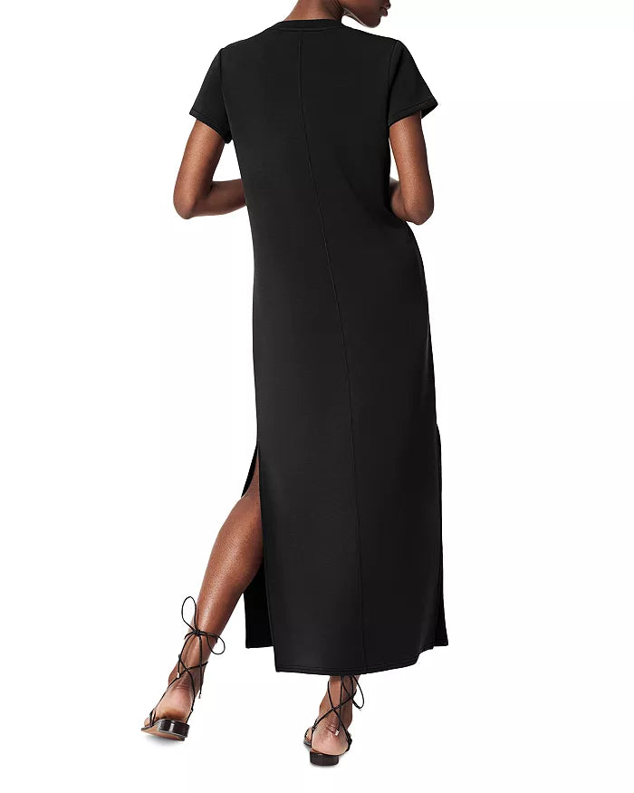 Spanx - AirEssentials Maxi T-Shirt Dress - Very Black - Findlay Rowe Designs