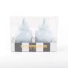 Salt & Pepper Set - Light Blue Textured Jar - Findlay Rowe Designs