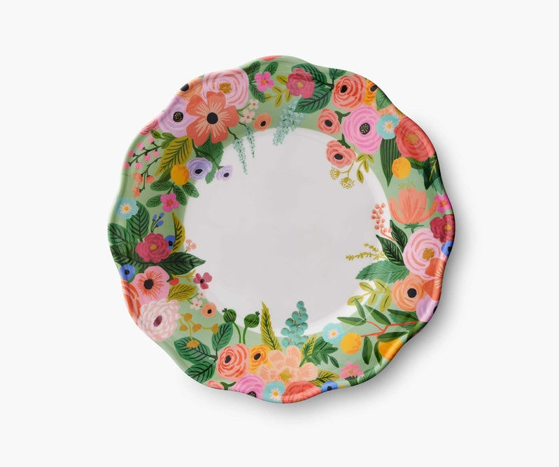 Rifle Paper Co - Garden Party Melamine Dinner Plates - Findlay Rowe Designs