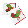 Caspari - Cocktail Napkins - Christmas Pickleball - Findlay Rowe Designs