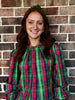 Dress - Libby - Plaid About You Green - Findlay Rowe Designs