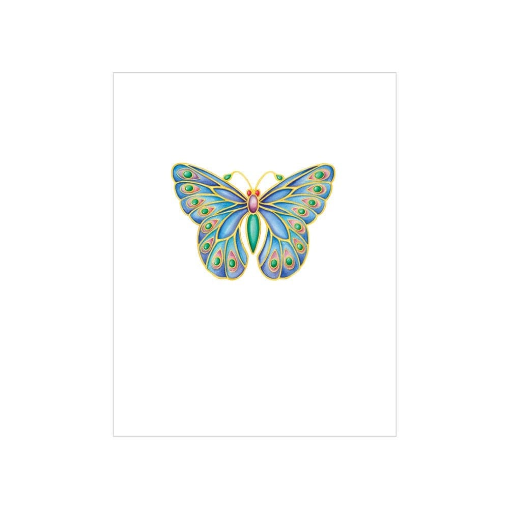 Caspari - Gift Enclosure Cards - Butterfly - Findlay Rowe Designs