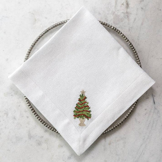 Napkin - Cloth - Tree with Trim Large - Findlay Rowe Designs