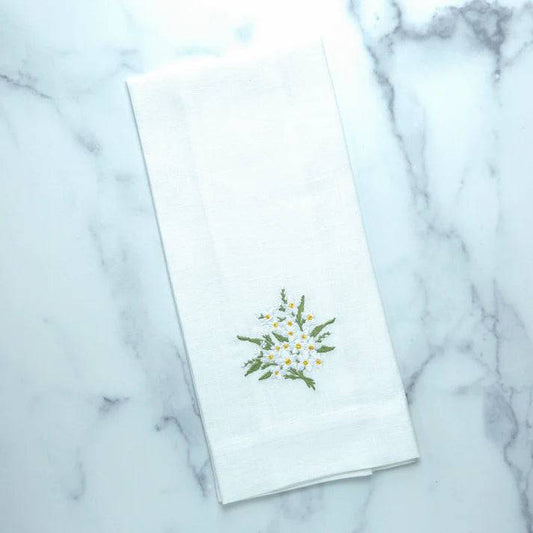 Archive New York - White & Pink Kitchen Towel — MEILINGWEST