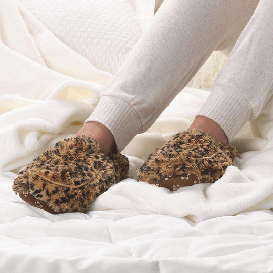 Warmies - Slippers - Tawny Leopard - Findlay Rowe Designs