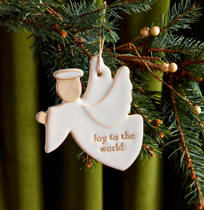 Mud Pie - Ornament - Milk Glazed Nativity - Findlay Rowe Designs