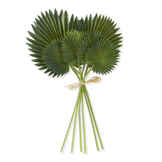 Fan Palm Leaf - 16 Inch Real Touch