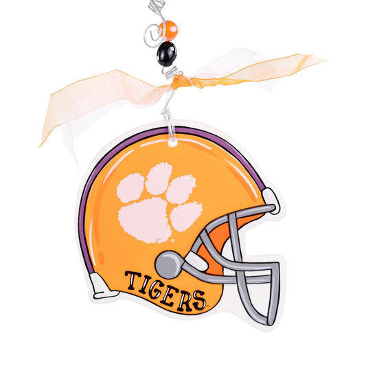 Glory Haus - Ornament - Clemson Helmet - Findlay Rowe Designs