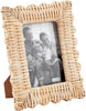 Mud Pie - Frame - Scalloped Woven 4x6/5x7 - Findlay Rowe Designs