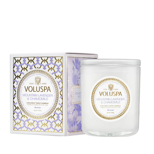 Voluspa - Classic Candle - Mountain Lavender Chamomile