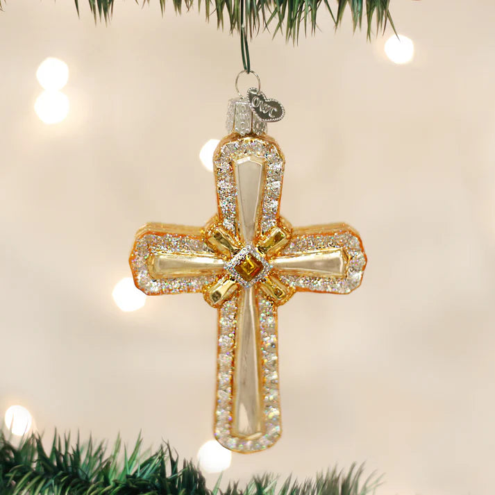 Old World Christmas - Ornament - Holy Cross - Findlay Rowe Designs