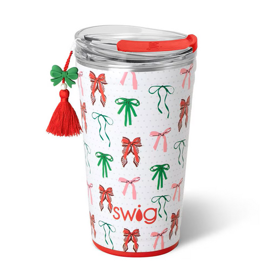 Swig - Party Cup 24oz- Ribbons and Bows