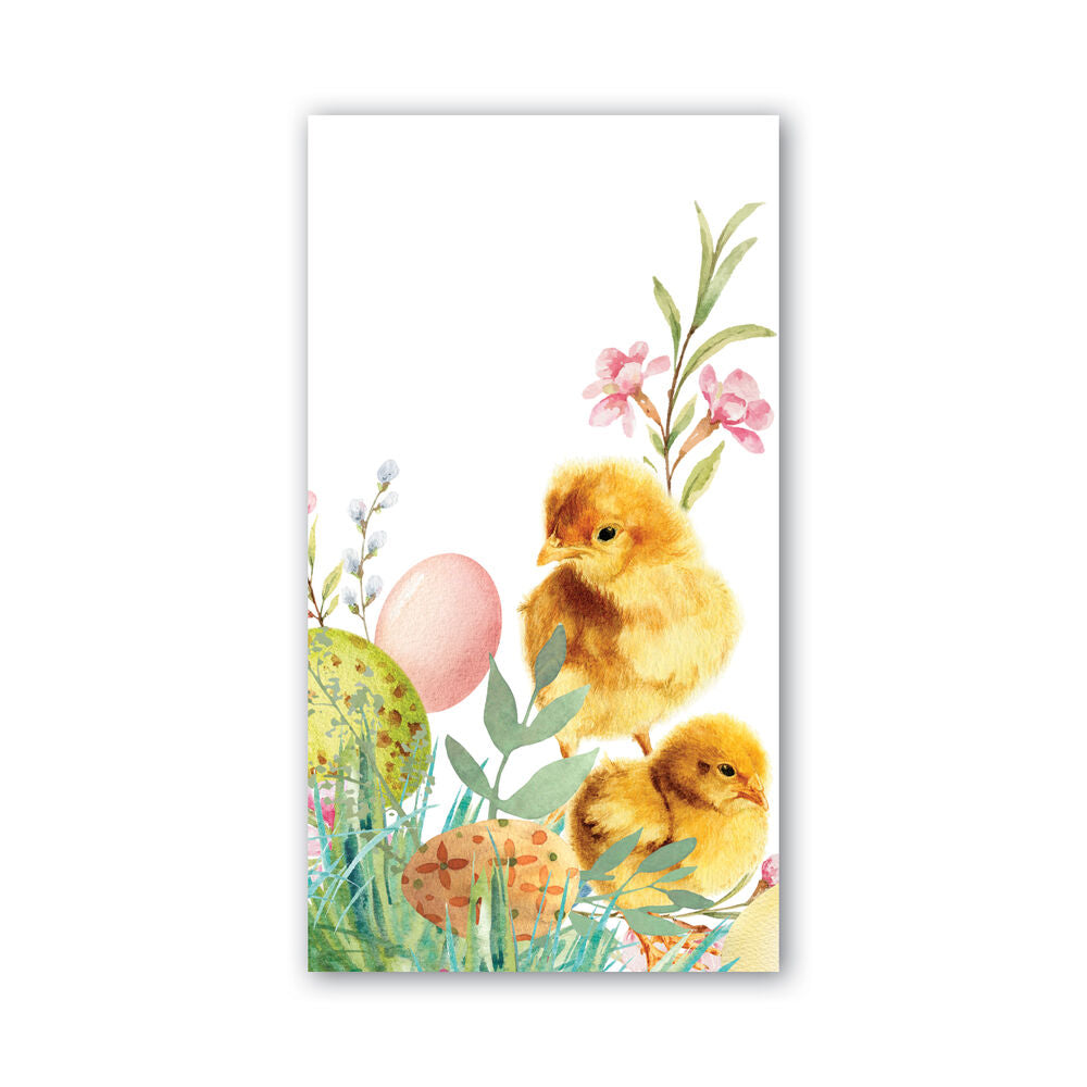 Michel Design Works - Hostess Napkins - Bunny Meadow Chicks - Findlay Rowe Designs