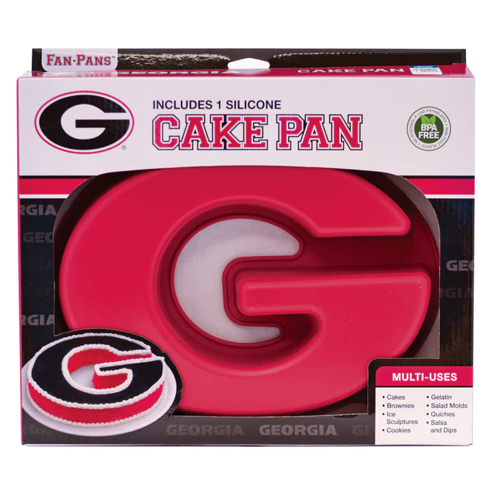 Cake Pan - Georgia Bulldogs - Findlay Rowe Designs