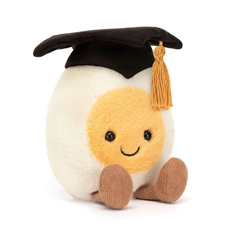 Jellycat - Amuseable Boiled Egg Graduation - Findlay Rowe Designs