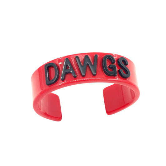 Bracelet - Georgia DAWGS Cuff - Findlay Rowe Designs