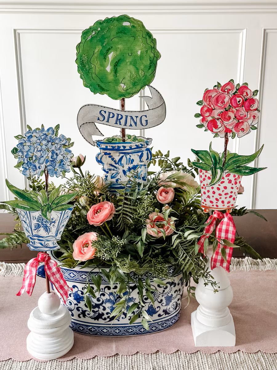 Rosanne Beck - Stake - Posh Spring Topiary