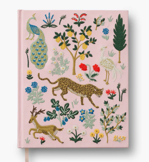 Rifle Paper Co - Sketchbook - Embroidered Menagerie - Findlay Rowe Designs