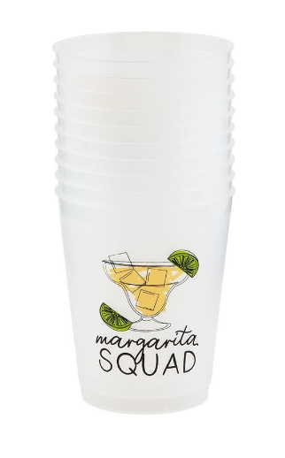 Mud Pie - Margarita Squad Party Cups - Findlay Rowe Designs