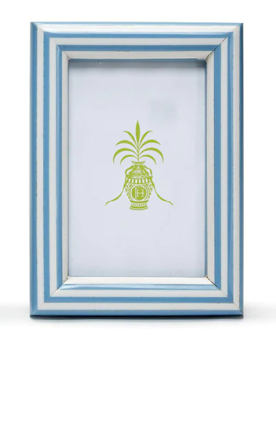 4x6 or 5x7 Frame - Costal Stripe - Findlay Rowe Designs