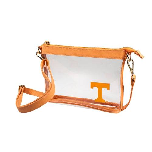 Small Clear Stadium Crossbody - University of Tennessee Logo - Findlay Rowe Designs