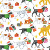 Caspari - Wrapping Paper - Christmas Delivery - White High-Gloss - Findlay Rowe Designs