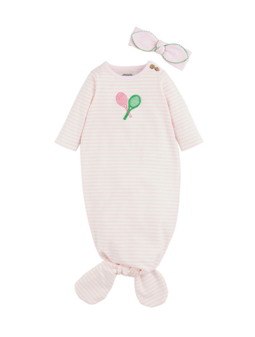 Clearance - Mud Pie- Pink Tennis Take-Me-Home Set