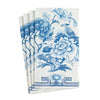 Caspari - Guest Towel Napkins - Blue & White