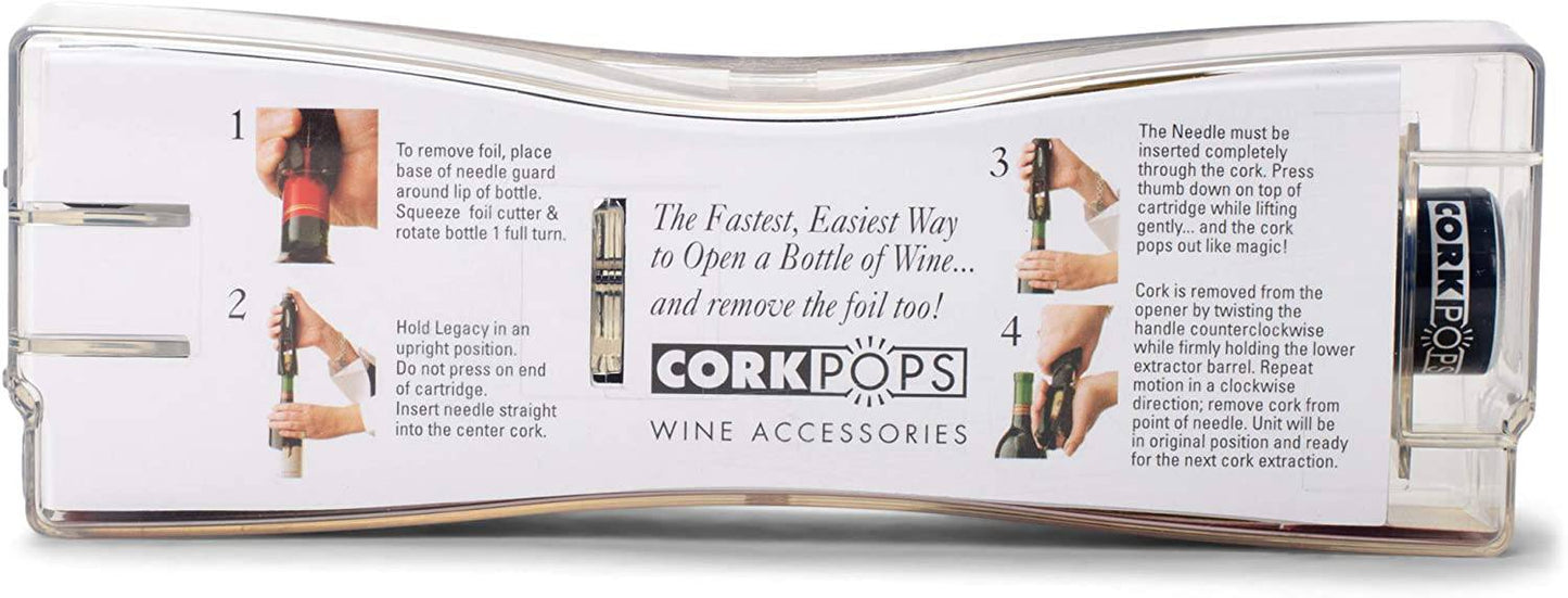 Cork Pops - Legacy Wine Bottle Opener - Copper - Findlay Rowe Designs