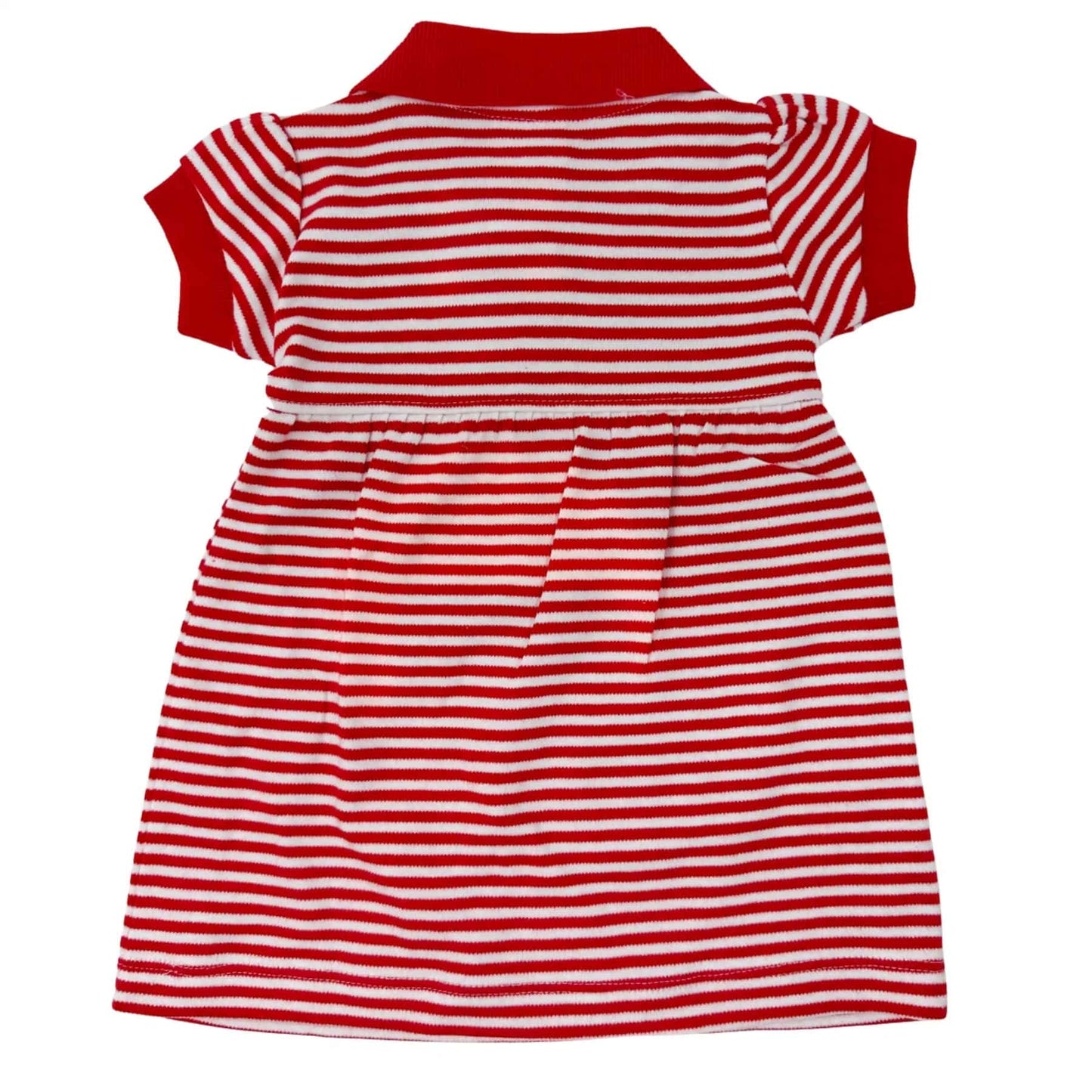 Stripe Dress/Bloomer - UGA Red - Findlay Rowe Designs