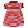 Stripe Dress/Bloomer - UGA Red - Findlay Rowe Designs