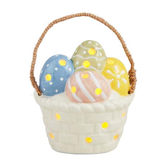 Mud Pie - Light-Up Sitter - Easter Basket