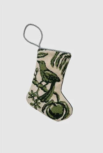 Ornament - Bauble Stocking - Sarah Tucker Molly Boyd Green Birds