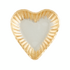 Mud Pie - Glass Heart Tidbit Tray - Findlay Rowe Designs