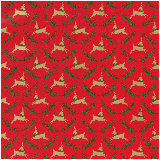 Caspari - Wrapping Paper - Little Reindeer - Findlay Rowe Designs