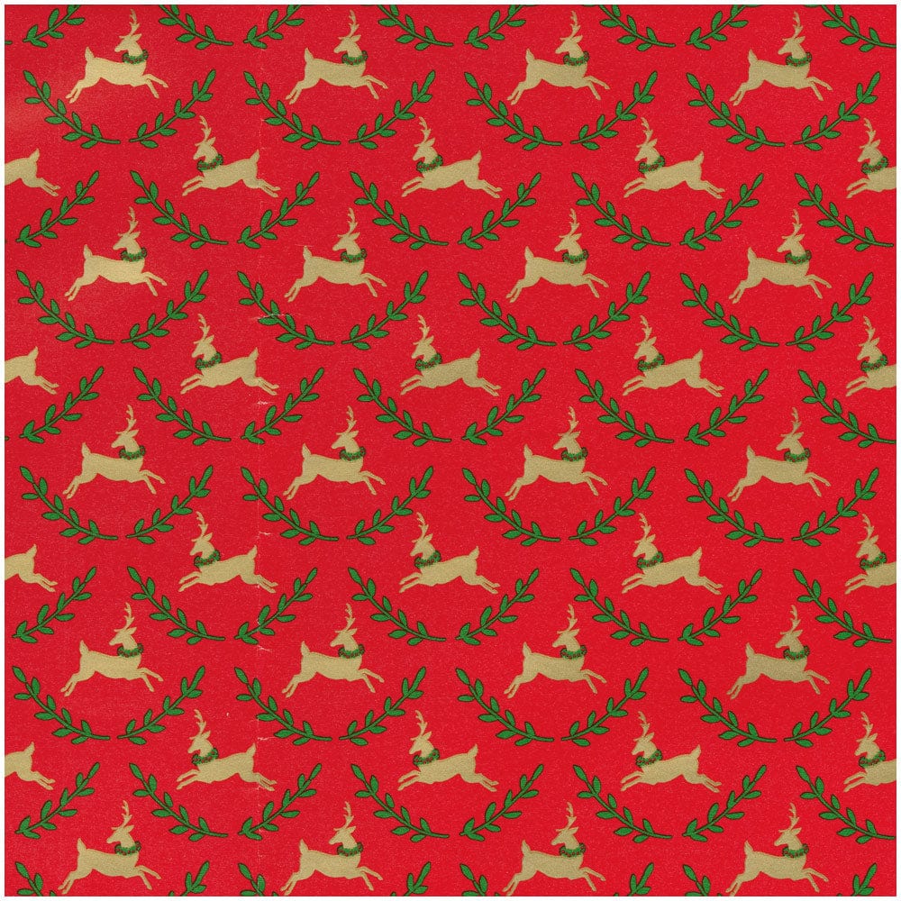 Caspari - Wrapping Paper - Little Reindeer - Findlay Rowe Designs