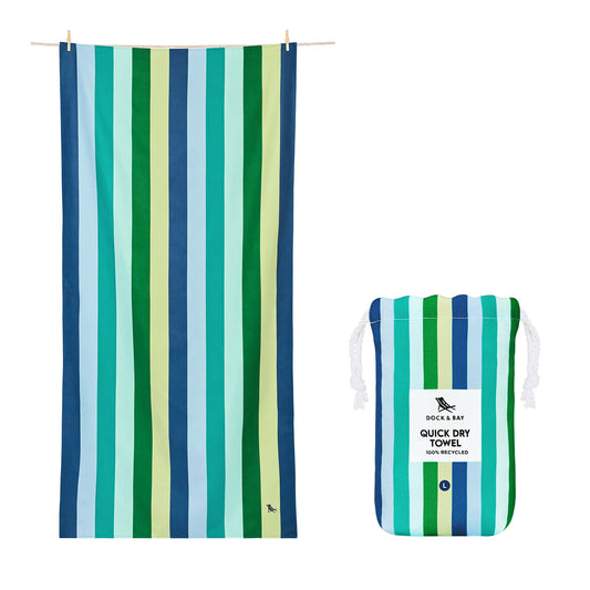 Dock & Bay - Quick Dry Towels - Cool Lagoon