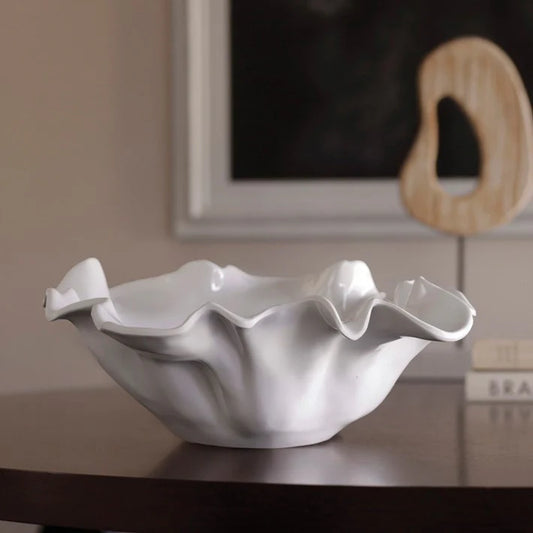 Beatriz Ball - VIDA Havana Lg Medusa Bowl - White - Findlay Rowe Designs