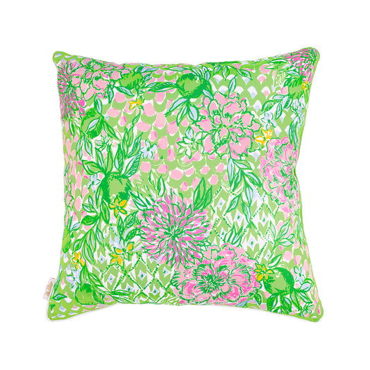 Lilly Pulitzer - Pillow - Lime Feeling Good - Large