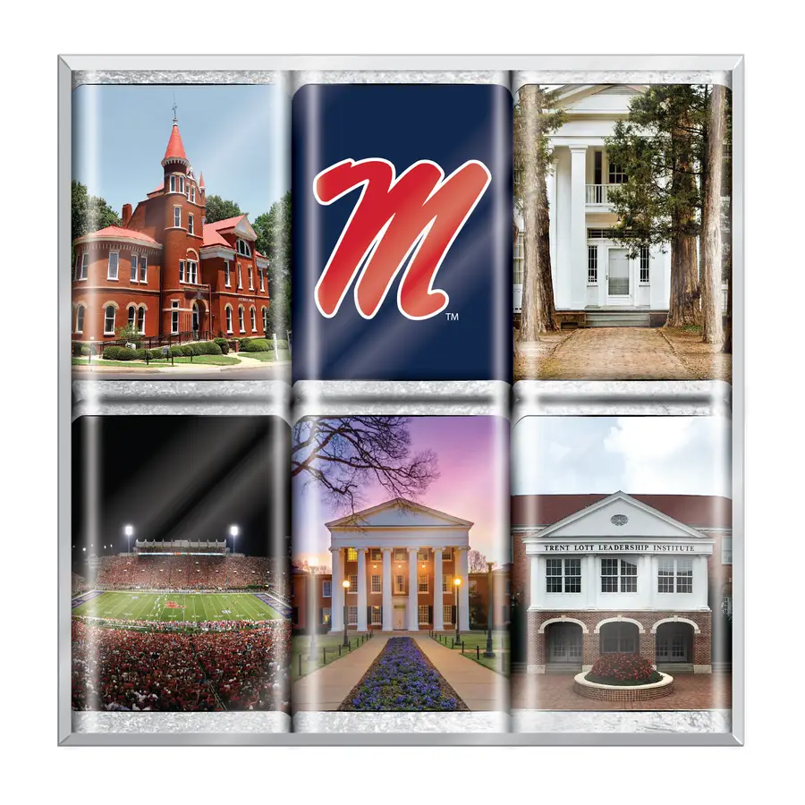 Chocolate 6 Bar Set - Ole Miss Icons - Findlay Rowe Designs