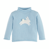 Mud Pie - Baby - Sweater - Rollneck Bunny Blue