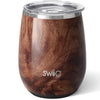 Clearance - Swig - Stemless Wine 14oz - Black Walnut