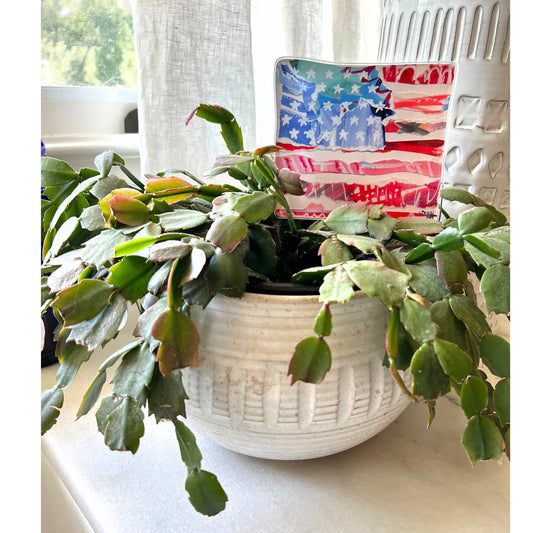 Lauren Dunn - Plant Stick - USA Flag - Findlay Rowe Designs
